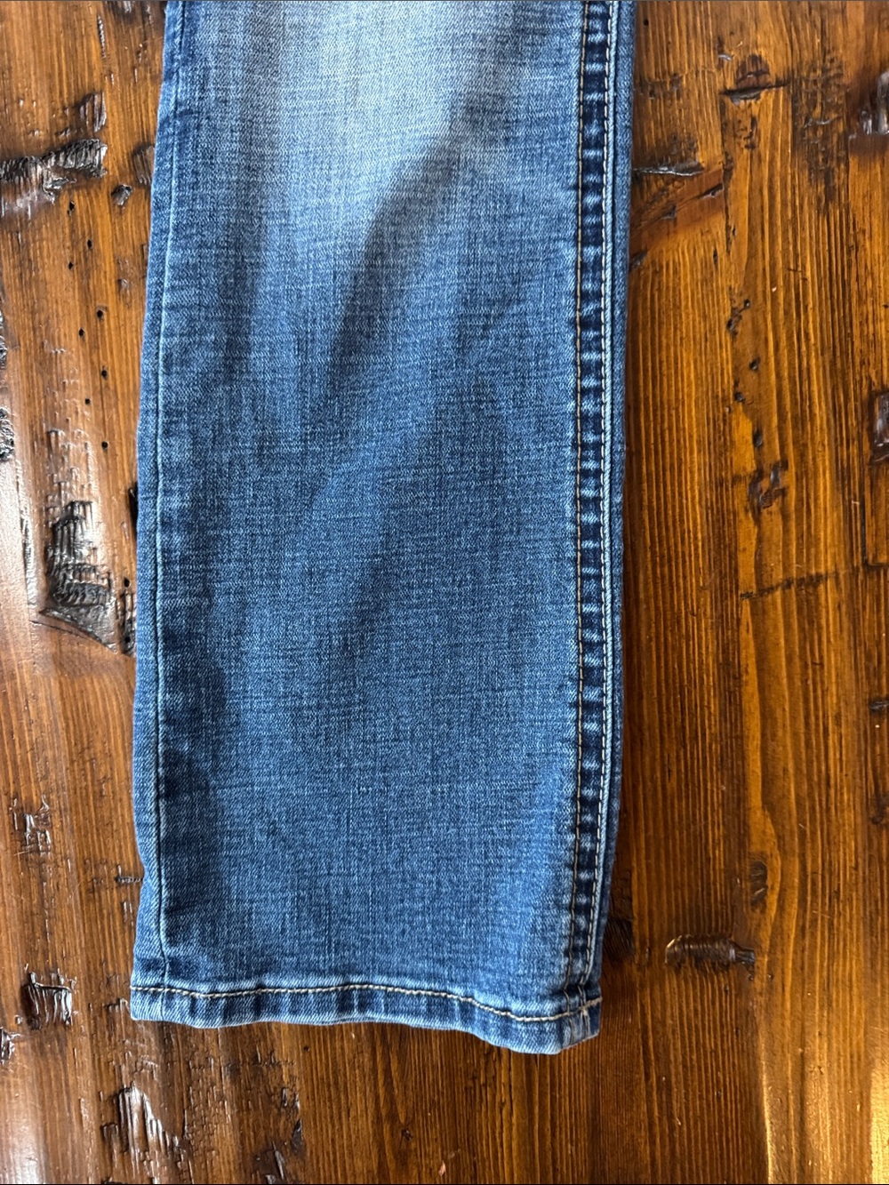 BKE DENIM CONNER SIZE 10 BOOTLEG JEANS BOYS LIKE NEW - Picture 9 of 16